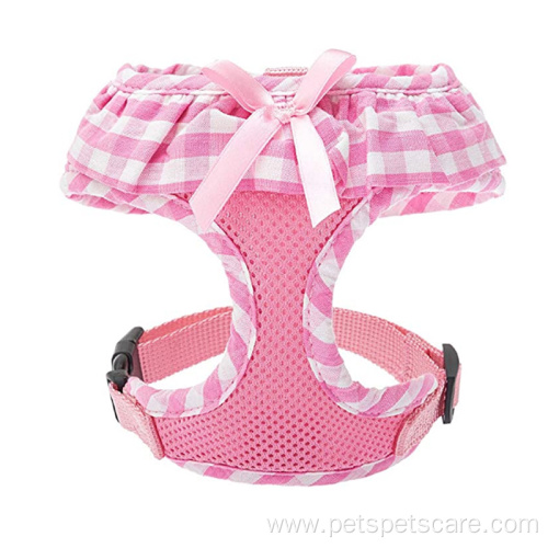 Soft Dog Harness Vest Luxury Cute Dog Harnesses